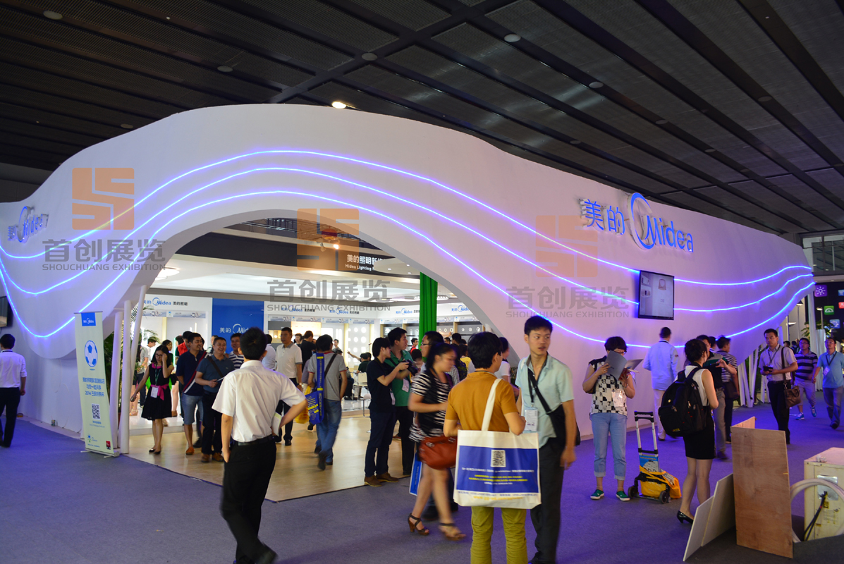 美的 廣州時尚展臺設計搭建(圖2)