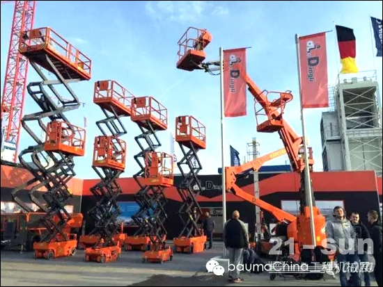 浙江鼎力機(jī)械展品體現(xiàn)“安全、可靠、高效、環(huán)保”